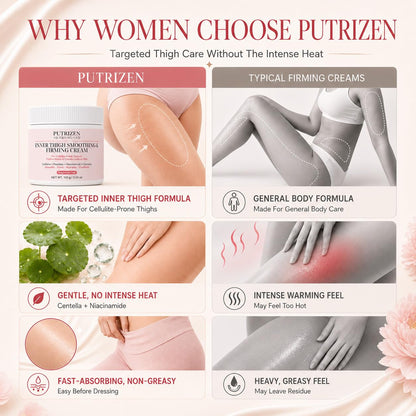 Inner Thigh Firming Cream: Cellulite Care for Smooth-Looking Skin