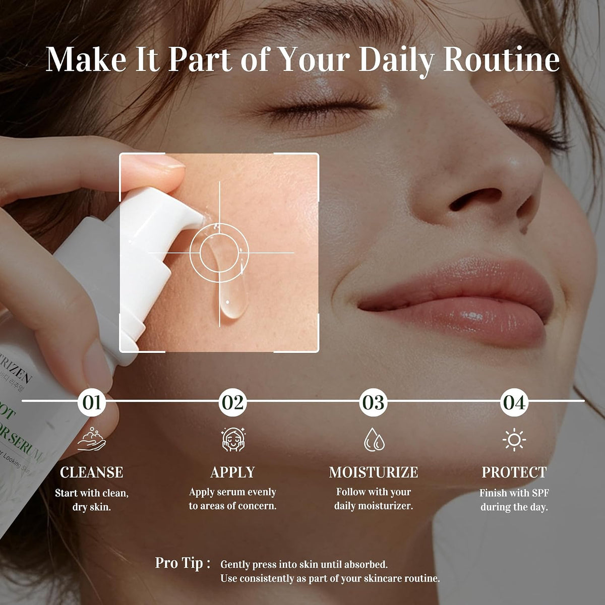 Dark Spot Remover for Face, 5% Niacinamide + 2% Tranexamic Acid, 1.7 FL OZ