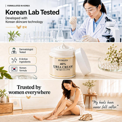 Urea Cream Foot Cream: for Dry Cracked Heels and Feet