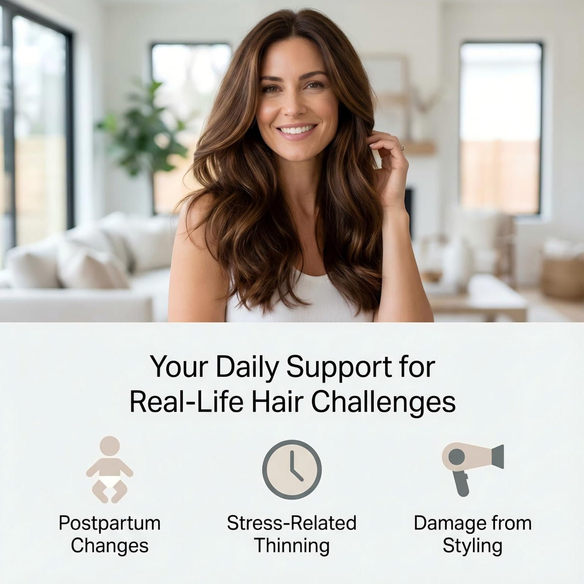 PUTRIZEN Hair Growth Vitamins for Women with Thinning Hair– 30 Day Supply