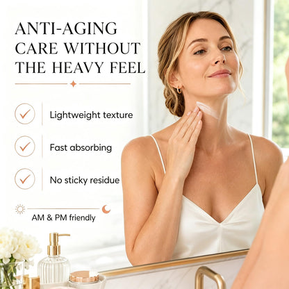 PUTRIZEN Neck Firming Cream with 4D Peptides for Gentle Anti-Aging